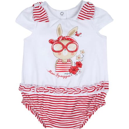 Chicco 09050817000000 MEISJES WIT/ROOD 080