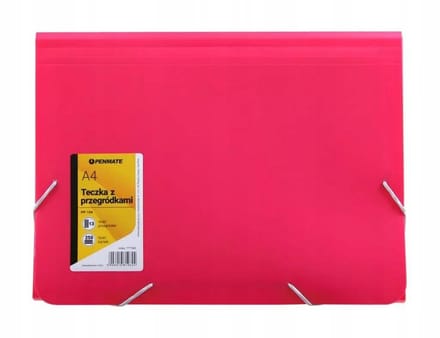 Penmate A4 Map met 10 Vakken - Roze