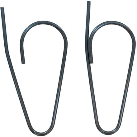 Labelhaak draaddikte 1,8mm, 50mm hoog geblaut, per 1000 stuks