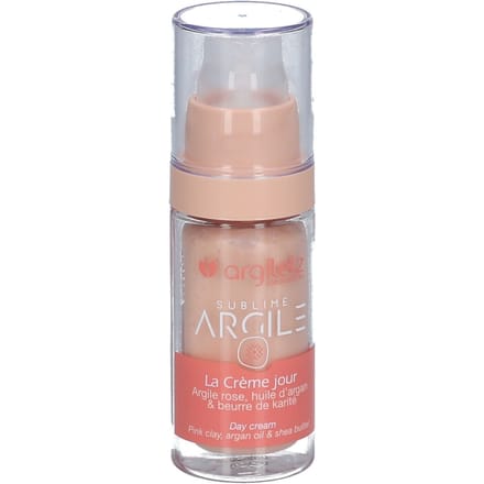 Argiletz La Crème jour Roze klei, arganolie & sheaboter 30 Dagcrème