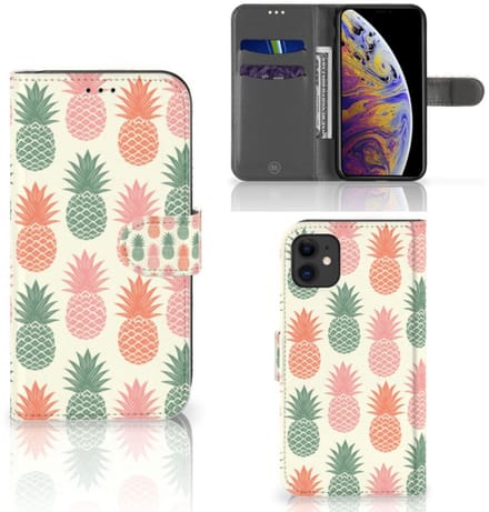 Apple iPhone 11 Book Cover Ananas