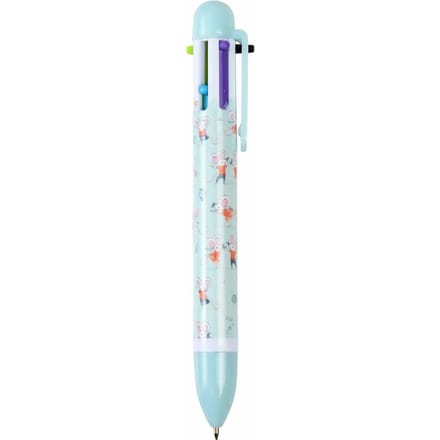 Rex London - Zeskleurige pen 'Mimi & Milo'