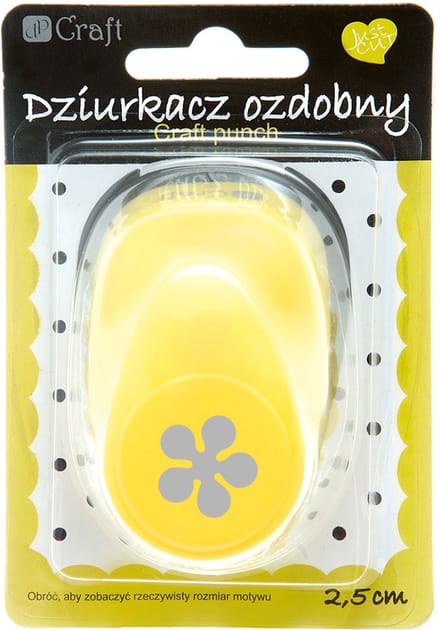 Ozdobny dziurkacz - kwiat, 2,5 cm