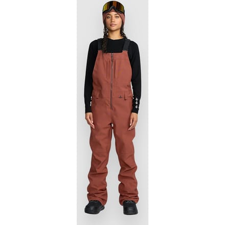 Volcom Swift Overall Bib Pants rood