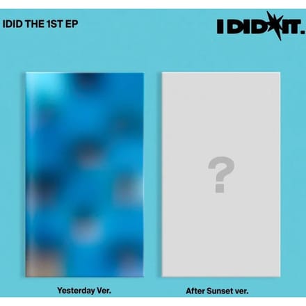 IDID - [IK HEB HET GEDAAN] 1e EP Album Yesterday