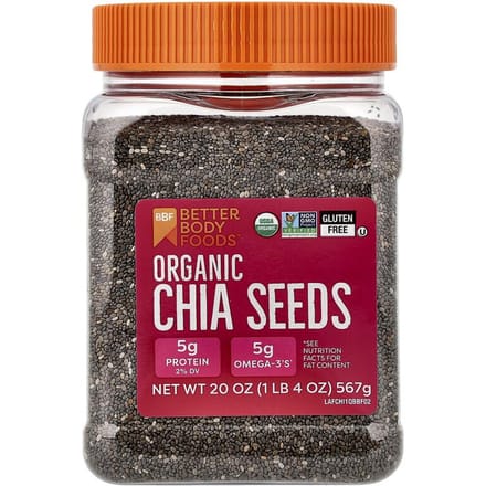 Biologische Chiazaadjes, 20 oz (567 gram)