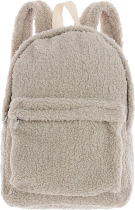 Unique Living - Rugzak Teddy Chateau Grey -32x24x8cm