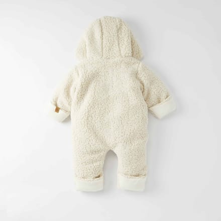 Cloby Teddy Suit - Off White 6-9 maanden