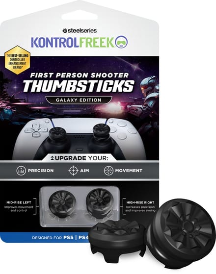 KontrolFreek FPS Galaxy Thumbsticks - Zwart - PS5/PS4