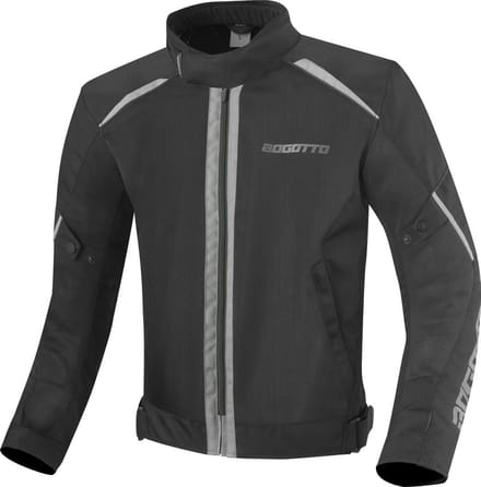 Bogotto Blaze-Air Zwart Grijs Textiele Motorjas - Jas