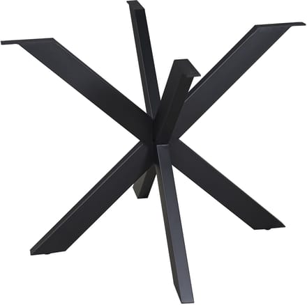 Starfurn Matrixpoot Rond Zwart 140 cm Koker 4x8 cm