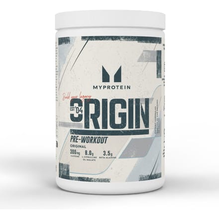 Origin Pre-Workout - 600G - 30servings - White (Original)