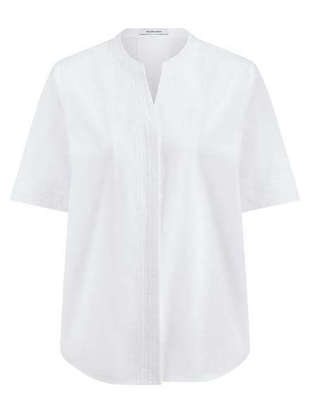 Blouse Van Peter Hahn wit