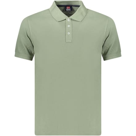 Noorwegen 1963 Groene Katoenen Heren Polo