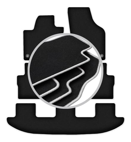 CARLUX-SILVER automatten voor: Seat Alhambra II minivan (2010-)