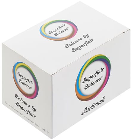 Sugarflair Lustre Mixed Airbrush set/6