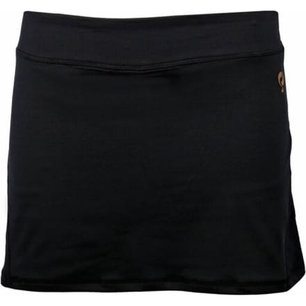 Q1905 Skort brush mesh q blue graphite