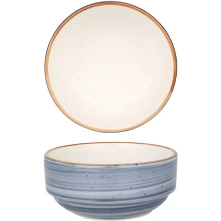 Bonna Kommetje - Aura Dusk - Porselein - 12 cm (290cc) - set van 6