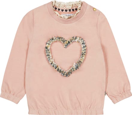Dirkje Trui Heart Blushed Pink 56