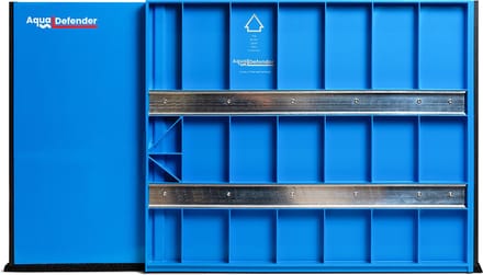 AquaDefender - Universeel Waterschot - 72,5 cm tot 104 cm breed - voordeur-achterdeur