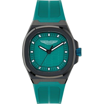 Aston Martin Aml Icon GPQ MTIG1F501 Horloge - Siliconen - Groen - Ø 40 mm