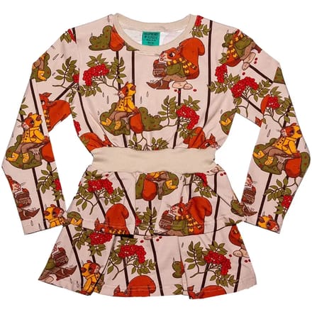 Meisjesjurk Raspberry Republic