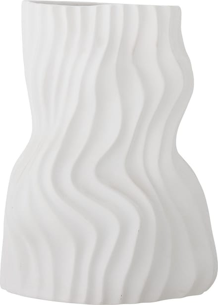 Bloomingville Vaas Sahal wit 25cm