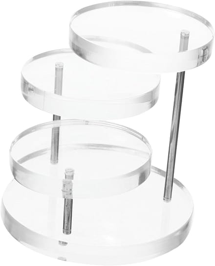 Acryl Display Stand - Sieraden Torens - Sieraden Presenteren - Transparante Kleur - 7x7x8cm - Transparant