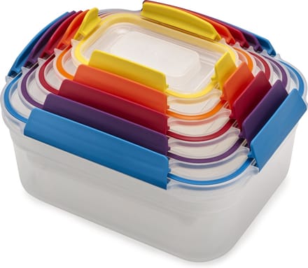 Joseph Joseph Nest Lock - Vershouddozen - Makkelijk te Stapelen - 5 stuks - Multikleur