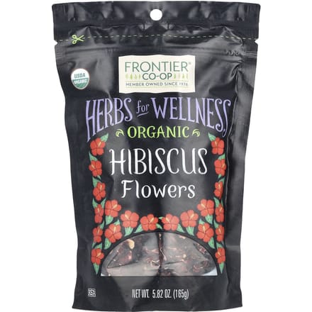 Frontier Co-Op, Organic Hibiscus Flower, 165G(5.82Oz) gray