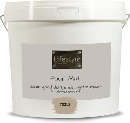 Lifestyle Essentials Puur mat | 703LS | 5 liter | Goed dekkende muurverf
