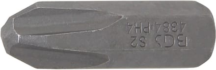BGS Bitsaandrijving buitenzeskant 8 mm (5/16") Phillips PH4 ...