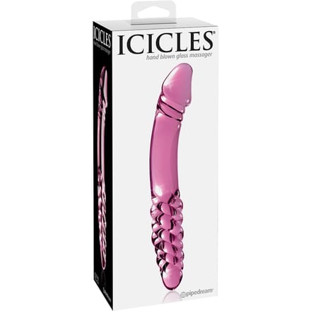 Pipedream Icicles glazendildo Icicles No. 57 roze - 9 inch