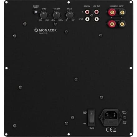 Monacor SAM-500D Inbouwversterkermodule 500 W