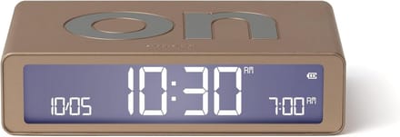 Verlichte Ochtendwekker met Snooze-functie - Omkeerbaar met LCD-display