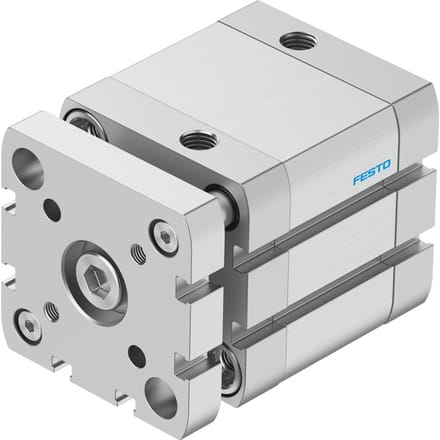 Festo Compacte Cilinder 50mm Boring 25mm Slag ISO 21287 Dubbelwerkend - 554262 - P2DPM