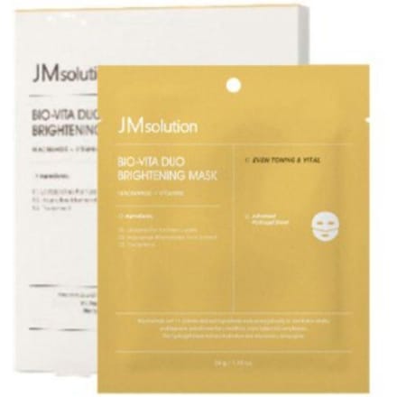 JMsolution Bio Mask Pack Set Maskerbladen Hydraterend Verhelderend Verstevigend Gezichtsmasker Vier Bladen Hyal Waterfull
