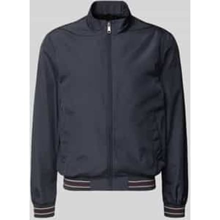 Blouson met opstaande kraag en ritssluiting