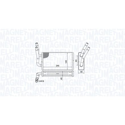 Waterverwarmer MAGNETI MARELLI 350218450000