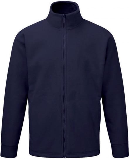 Navy Blauw Dick kwaliteit Fleece Vest gewicht 300 g/m² Maat M