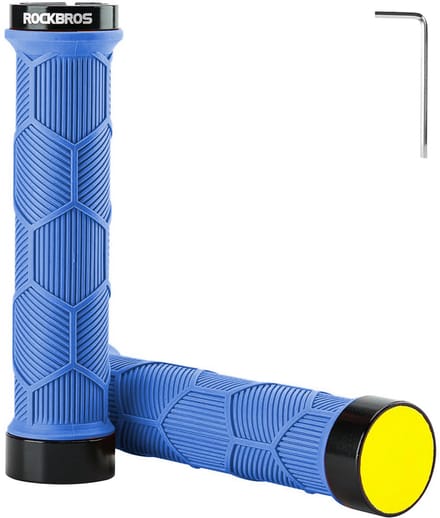 Rockbros - Grips voor Fietsen - TPR - Reflectoren - Blauw