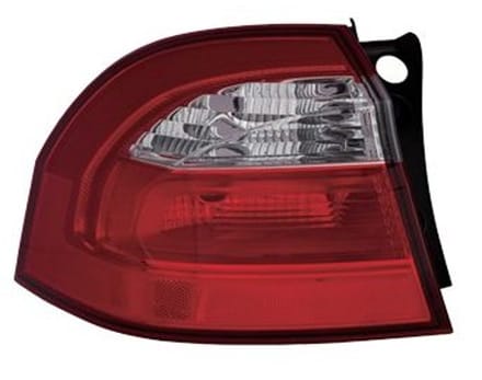 VanWezel 8323931 - Feu arrière gauche sans partie éléctrique pour Kia Rio de 07/2011 à 2015