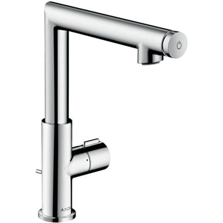 Axor Uno - Select wastafelkraan 220 met waste, chroom 45016000