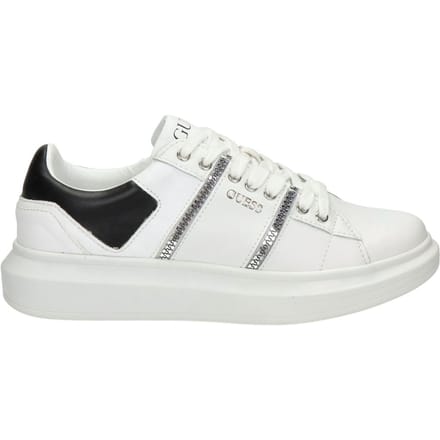GUESS - Maat 40 - Salerno II Heren Sneakers - Wit