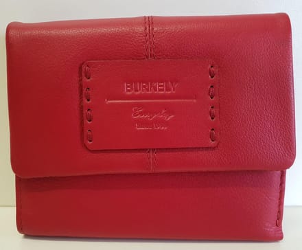 Burkely Soft Overslag Portemonnee Red