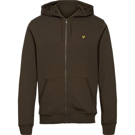 Lyle & Scott Hoodies Zip Through Hoodie Groen