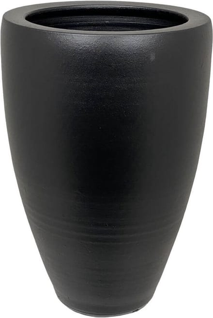 Vaas athene d37h80cm zwart