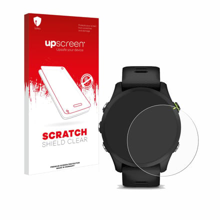 upscreen - Screenprotector voor Garmin Forerunner 255 / 255 Music - Folie Beschermfolie transparant