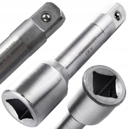 Forcekraft - Verlengstuk - 100mm - 3/4 inch - CrV Staal