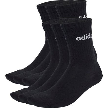 Adidas Linear Crew Sokken (6-pack)
